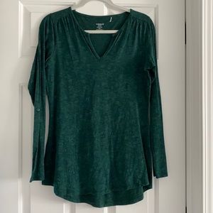 LAST CHANCE:  Toad & Co Tamaya Tunic - Rich teal/Emerald -  Small